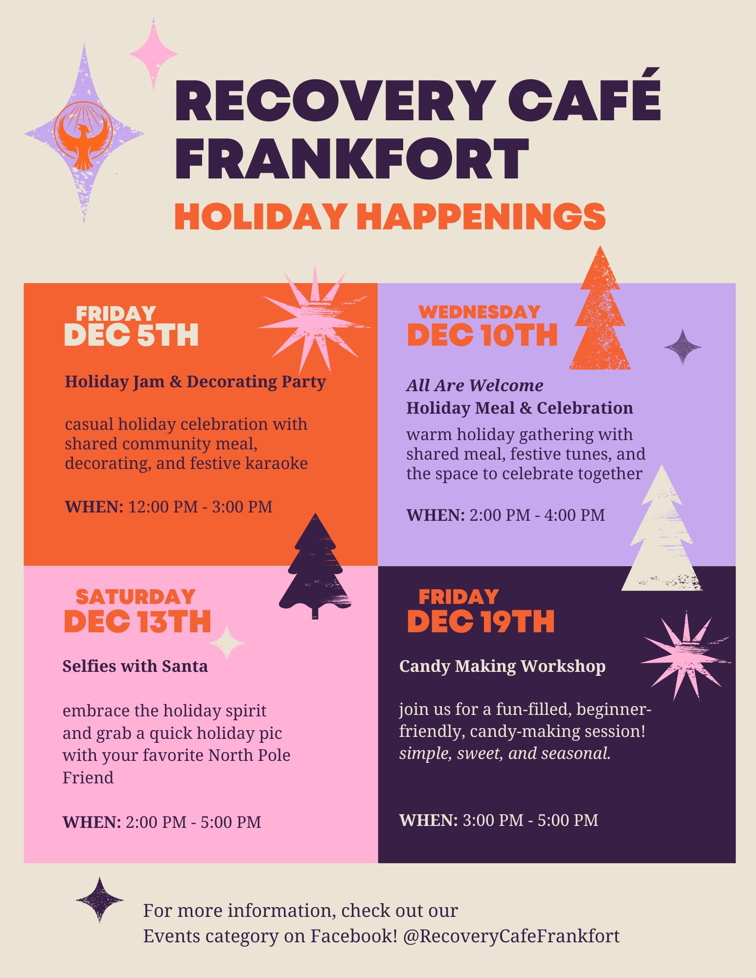 RC Frankfort 2025 Holiday Events Flyer